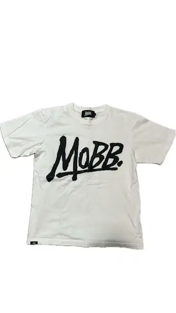 MOBB 티셔츠 화이트 M 사이즈 가격 인하