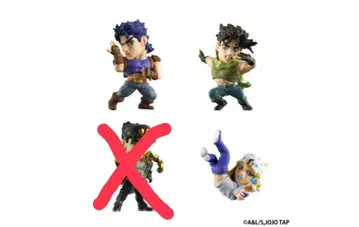 죠죠의 기묘한 모험 JOJO구 캡슐 히어로즈01 3종 세트