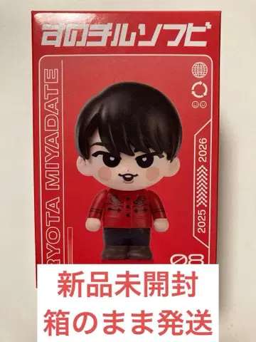 [ 미개봉 새상품 ] Snow Man 스노치루 소프트 비닐 미야타테 료타