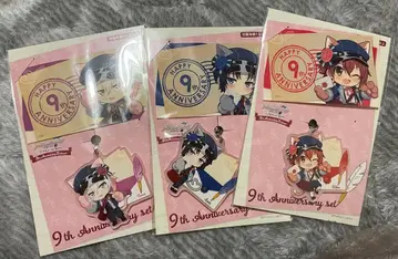 9th Anniversary set 키링 리쿠 이오리 텐