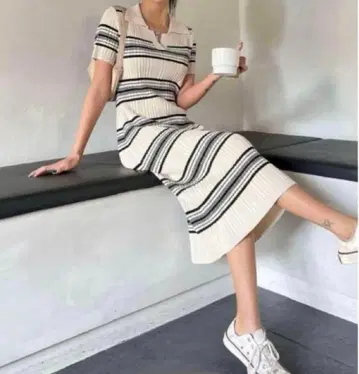 여성용 반팔 원피스 맥시 길이 원피스 롱 원피스