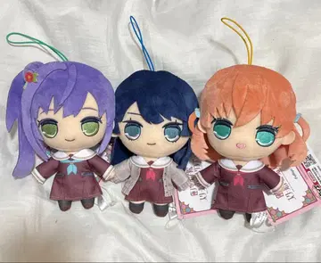 12 러브 라이브! 하스노소라 여학원 큐루마루 봉제 인형 3종 세트