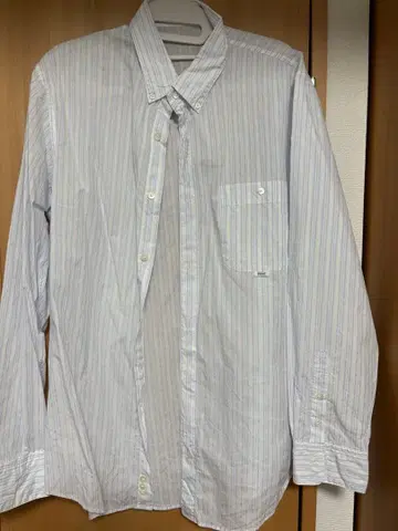 Papas 스트라이프 스카이블루 셔츠