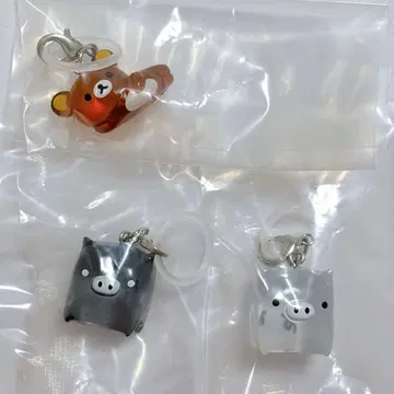 산엑스 유니버스 마스코트 참 메지루시 가챠 3종 세트