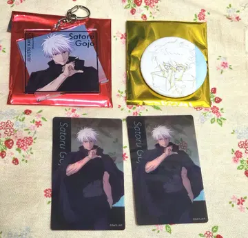 주술회전 애니메이션 주술회전전 고죠 사토루 아크릴 키링 캔뱃지