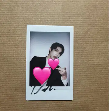 Dunk 사인 포함 폴라로이드