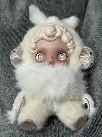 POPMART 스컬 팬더 SKULLPANDA 봉제 인형 mist