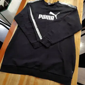 PUMA 블랙 트레이닝복 L