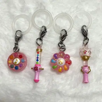 오쟈마녀 도레미 메지루시 액세서리 4점 세트