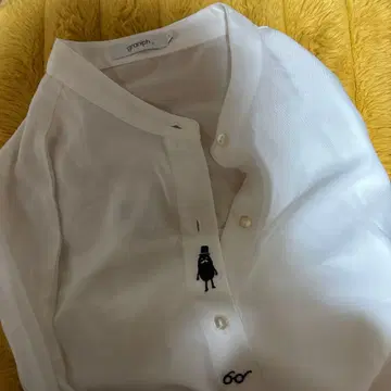 graniph 화이트 셔츠 L