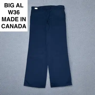 캐나다제 BIG AL 빅 알 w36 워크 팬츠 네이비 구제 의류
