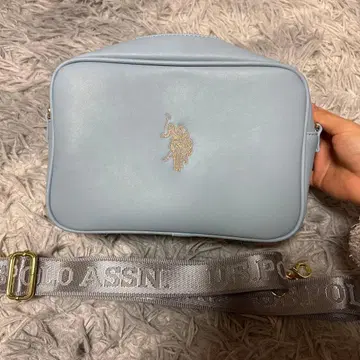 U.S. POLO ASSN. 숄더백 블루