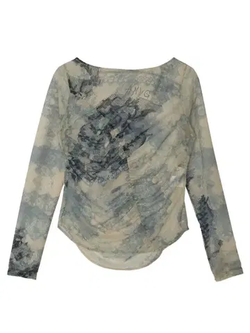 [ AMERI VINTAGE ] 긴팔 시스루 상의