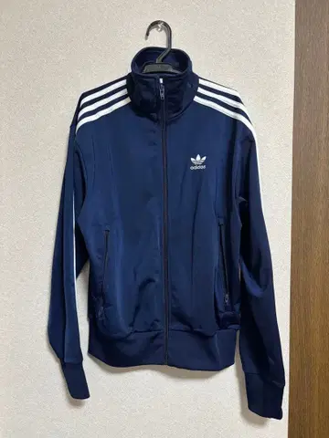 adidas 네이비 집업 자켓