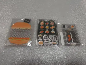 후쿠야 캐릭터 복권 베이커리 블랙 아크릴 프레임