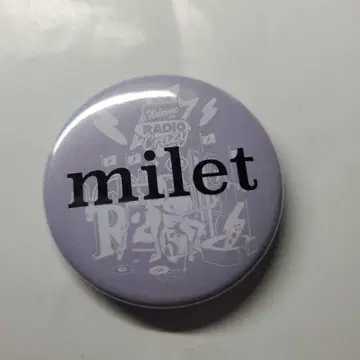 milet 캔뱃지