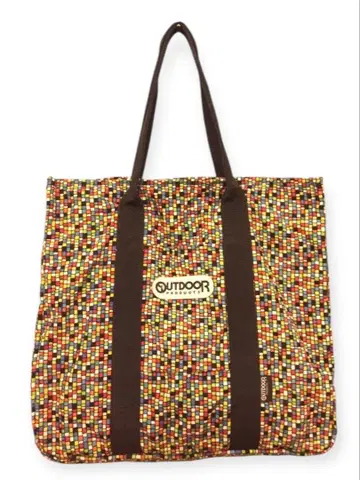 OUTDOOR 멀티 컬러 토트백