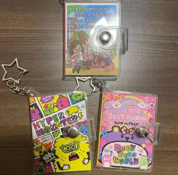 씰북 키링 이치고이치에 헤이세이 레트로 씰북 키링