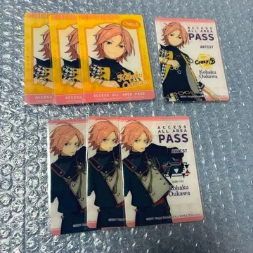 앙스타 클리어 포토 카드 오우카와 코하쿠