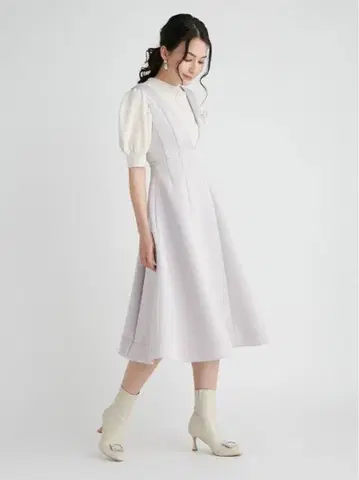 celford 플레어 점퍼 드레스