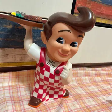 BIG BOY 빅보이 소프트 비닐 저금통 피규어 햄버거