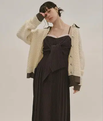 loin nuit 니트 가디건