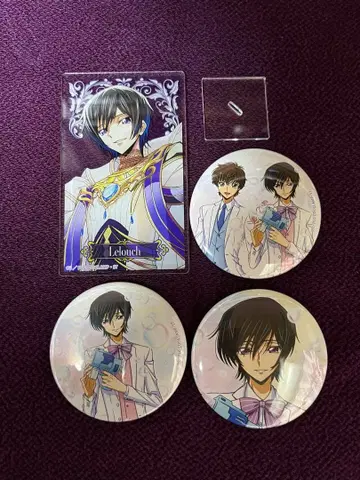 를르슈 스자크 캔뱃지 아크릴 스탠드 4점