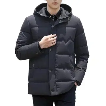 [inotenka] 다운 자켓 남성용 겨울 아우터 방한 충전솜 자켓b