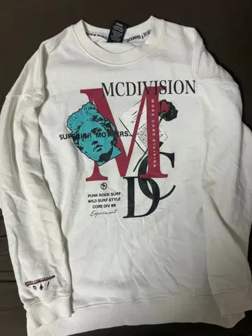 MCDIVISION 그래픽 맨투맨 X-Large