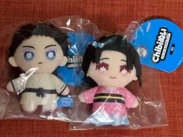 귀멸의 칼날 chibi 마스코트 봉제 인형 하쿠지 코유키