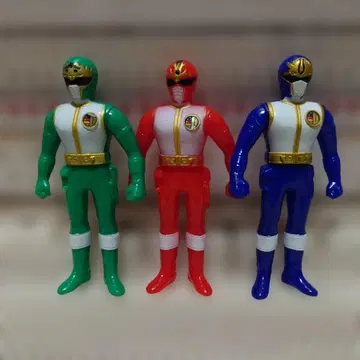 다이 레인저 소프트 비닐 3체 세트