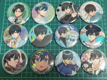 이토시 린 블루 록 캔뱃지