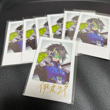 니지산지 이나미 라이 폴라로이드풍 카드