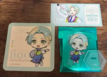 그노시아 카페 유리 코스터 아크릴 스탠드 특전