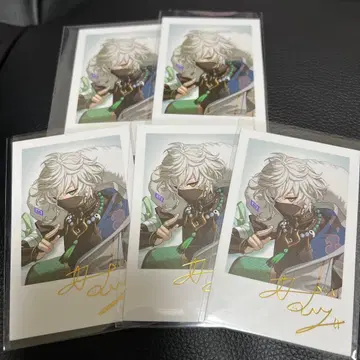 니지산지 무라쿠모 카게츠 폴라로이드풍 카드