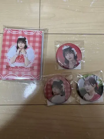 FRUITS ZIPPER 스키복권 폴라로이드 파일 캔뱃지 츠키아시 아마네