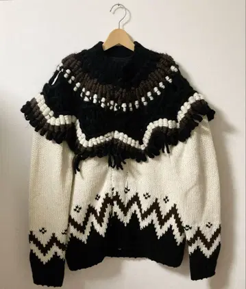 sacai 20aw 니트 블루종