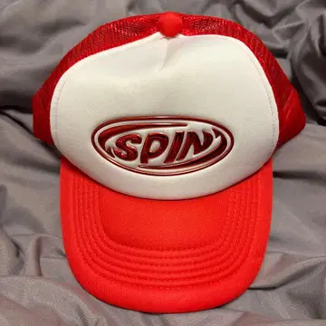 스다 마사키 SPIN 캡 빨간색