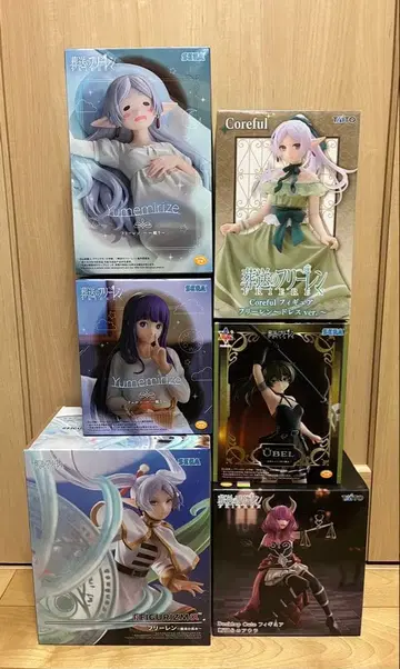 장송의 프리렌 프라이스 피규어 6점 묶음 판매