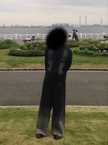 MAISON SPECIAL 하이퍼 와이드 배기 데님 팬츠