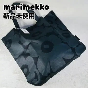 새상품 marimekko 마리메꼬 우니코 빅 토트백 블랙