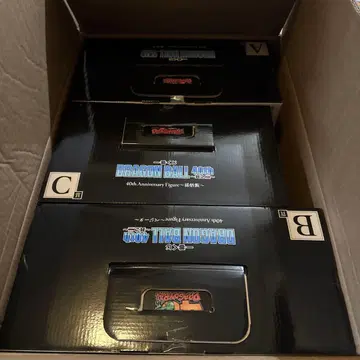 제일복권 드래곤볼 40주년 피규어 A상 B상 C상 세트