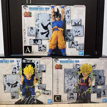 드래곤볼 40주년 제일복권 그 두 번째 A B C