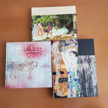 아트 서적 세트 Paul Klee Gustav Klimt