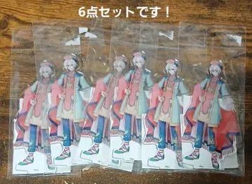 아이나나 린우이 아크릴 스탠드 쿠죠 텐 새상품 6세트