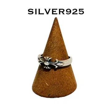 실버925 실버 반지 크로스 모티브 심플