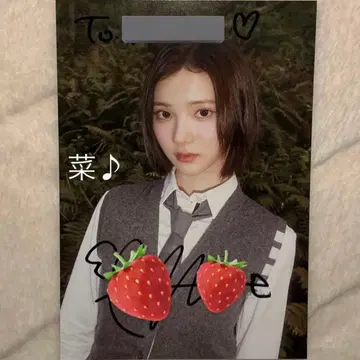 Hearts2Hearts 지우 친필 사인 개별 사인회