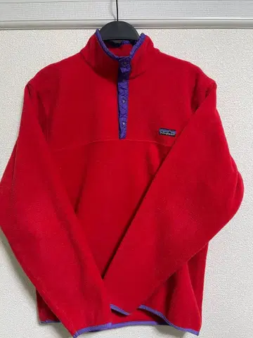 patagonia 플리스 자켓 레드