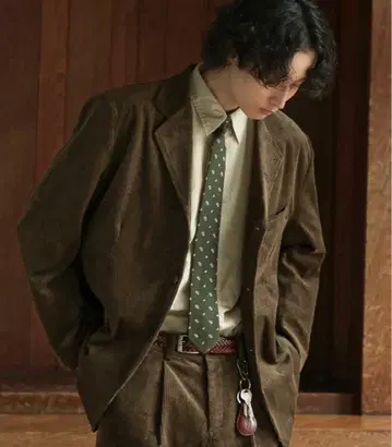 클래식 헤비 코듀로이 테일러드 자켓