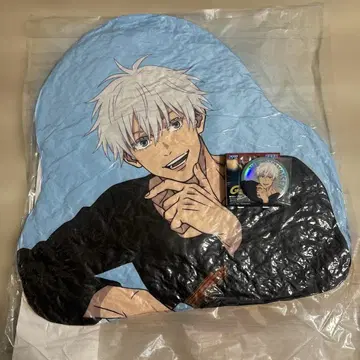 Fun!Fun!Fun! 세가 럭키 쿠지 고죠 사토루 쿠션 캔뱃지 세트